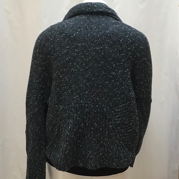 🆕NEW! Metallic Cocoon 2-Way Open Cardigan Sweater - Picture 12 of 16